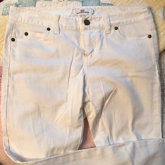 Vineyard Vines Classic White Skinny Jeans size 2 - Picture 4 of 4